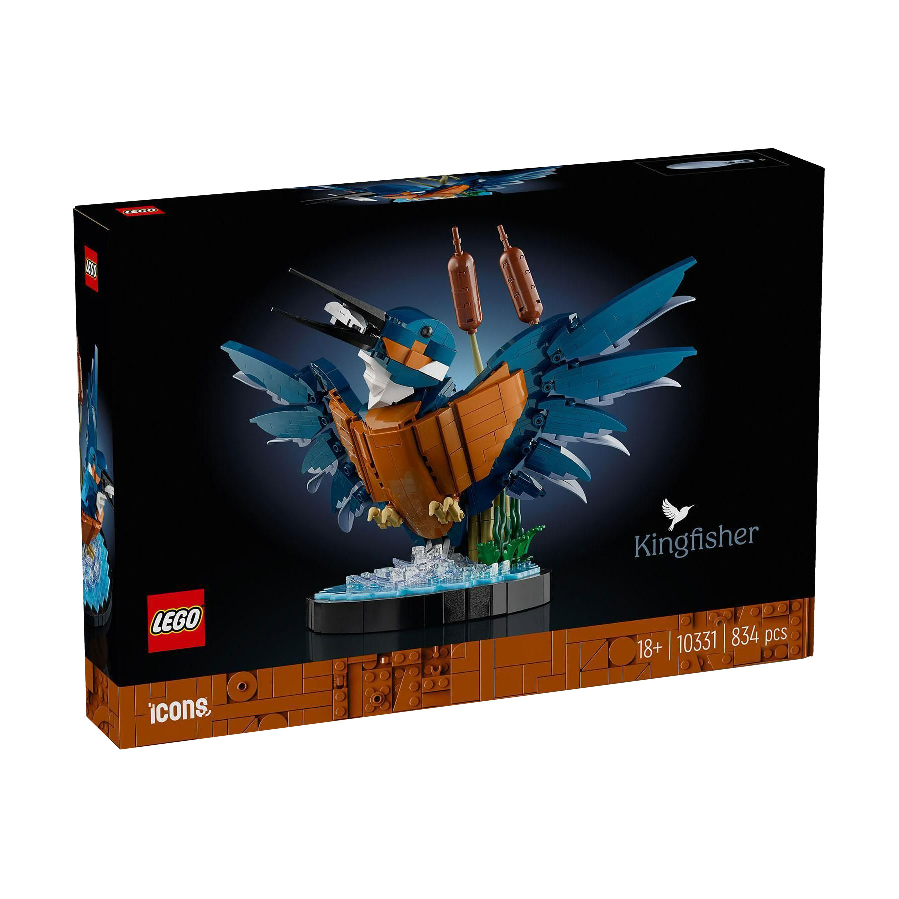 Конструктор LEGO Icons Птах рибалочка, 834 деталі, від 18 років (10331)